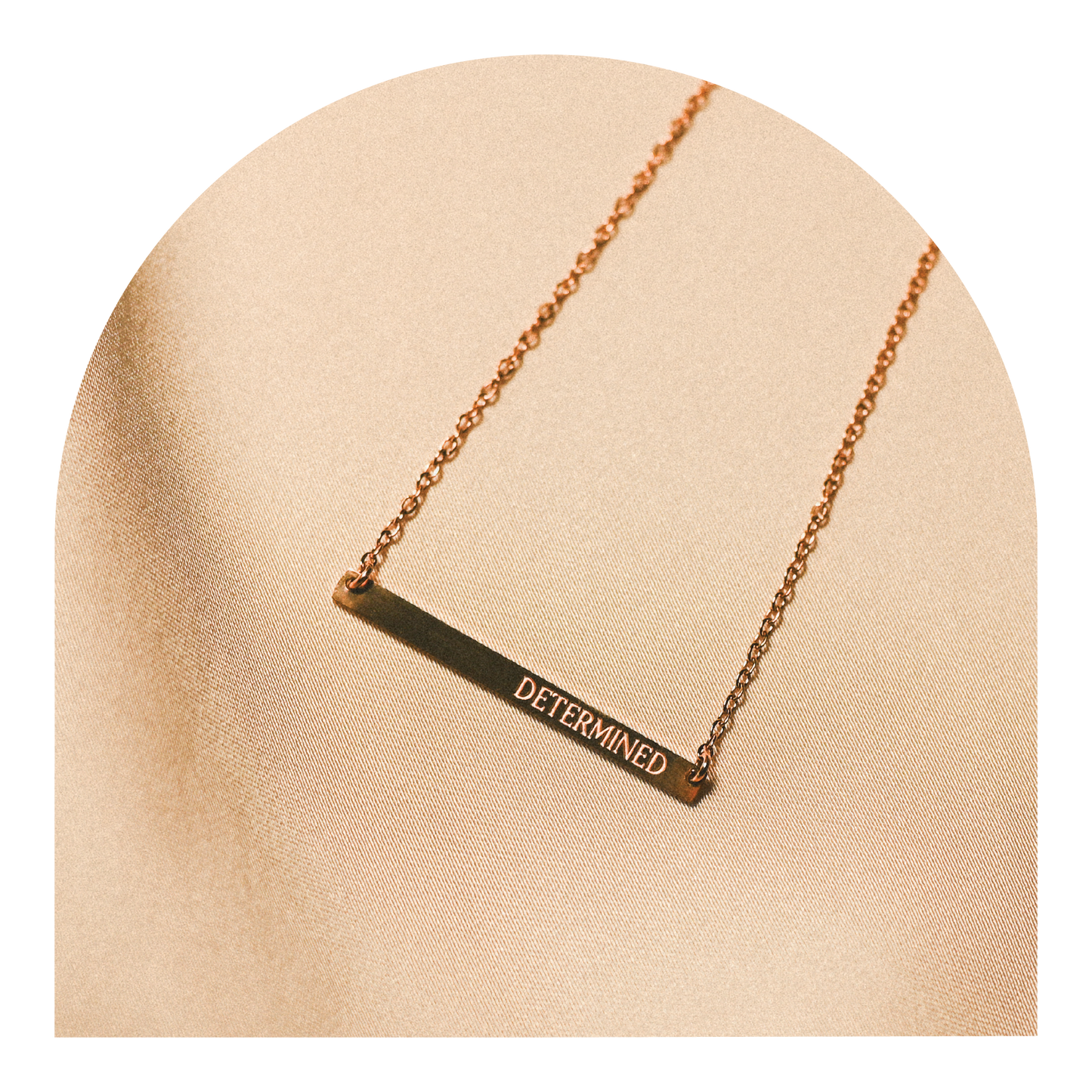 DETERMINED | AFFIRMATION NECKLACE