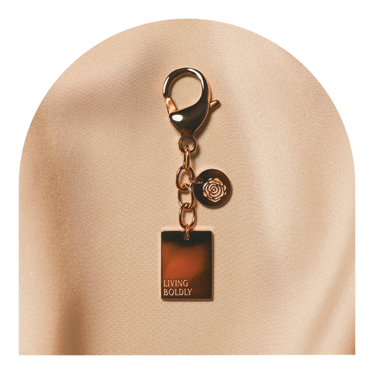 LIVING BOLDLY | BAG CHARM