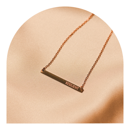RESILIENT | AFFIRMATION NECKLACE