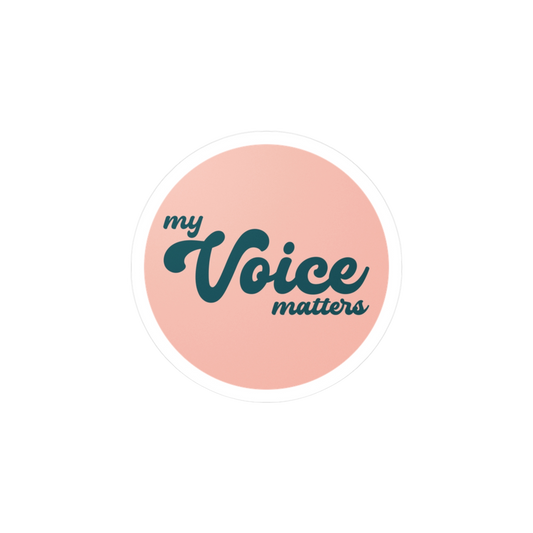 My Voice Matters | Vinyl Decal