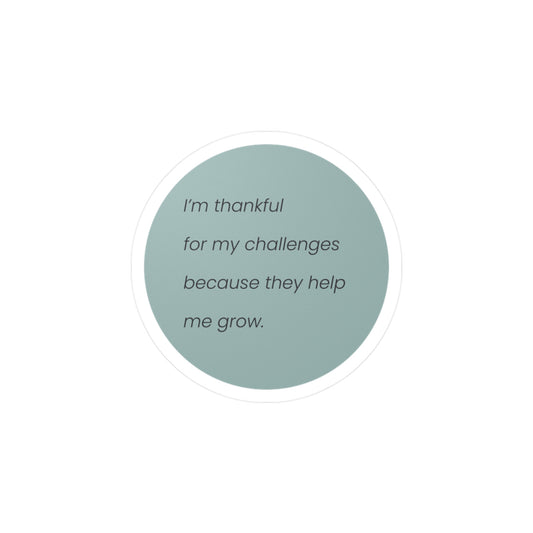 I'm Thankful | Vinyl Decal | Positive Affirmation Collection