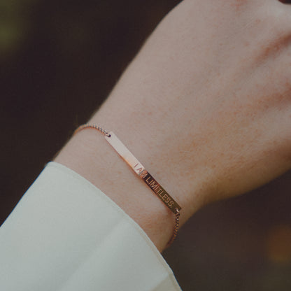 I AM LIMITLESS. | STATEMENT BRACELET