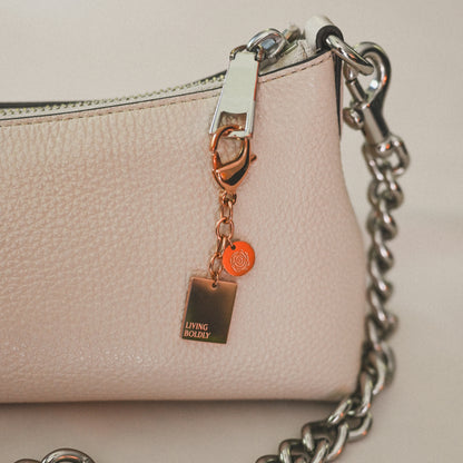 LIVING BOLDLY | BAG CHARM