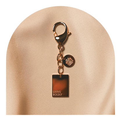LIVING BOLDLY | BAG CHARM