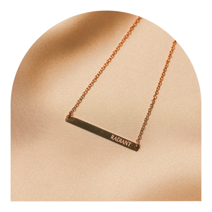 RADIANT | AFFIRMATION NECKLACE
