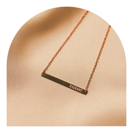 RADIANT | AFFIRMATION NECKLACE