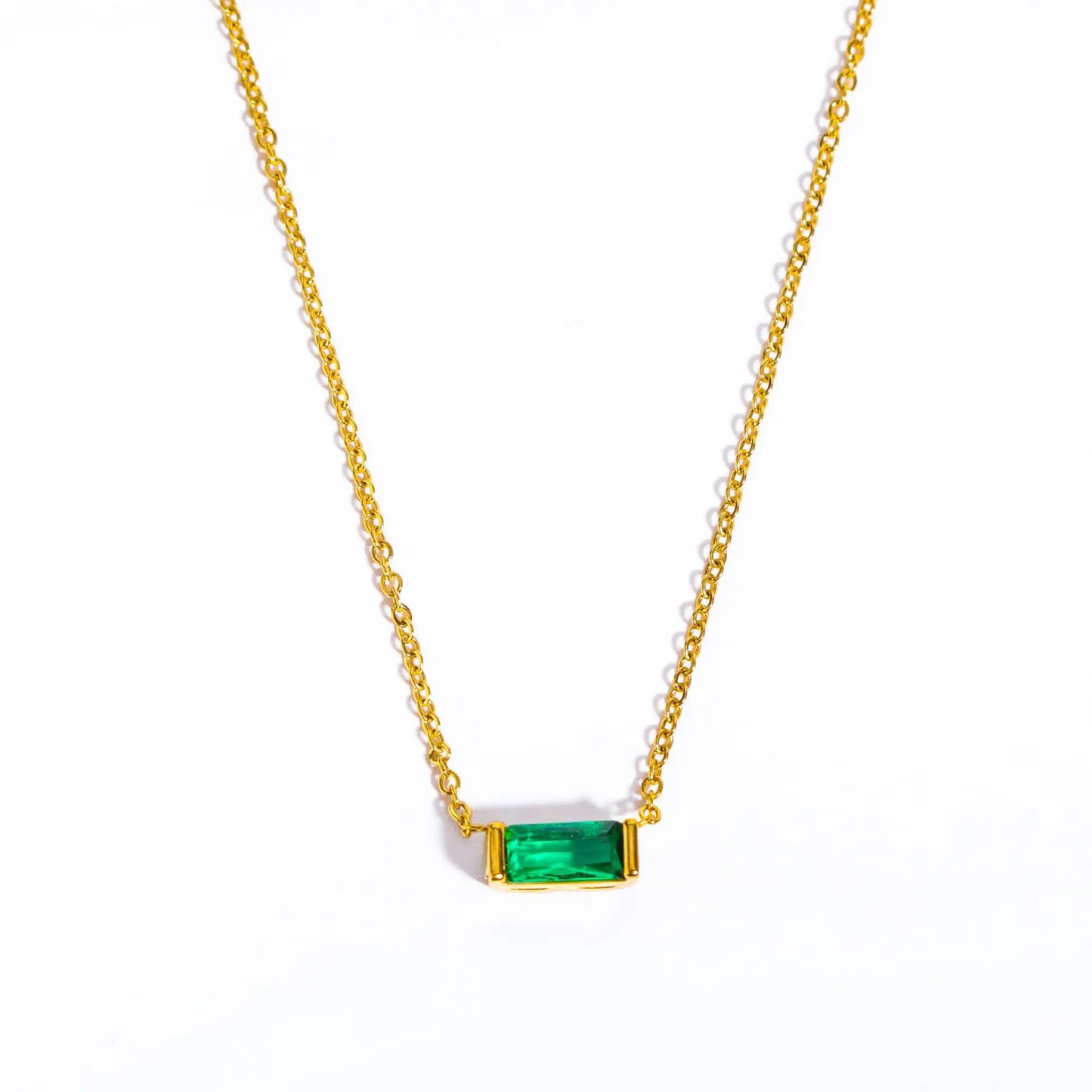 Birthstone Pendant Necklace