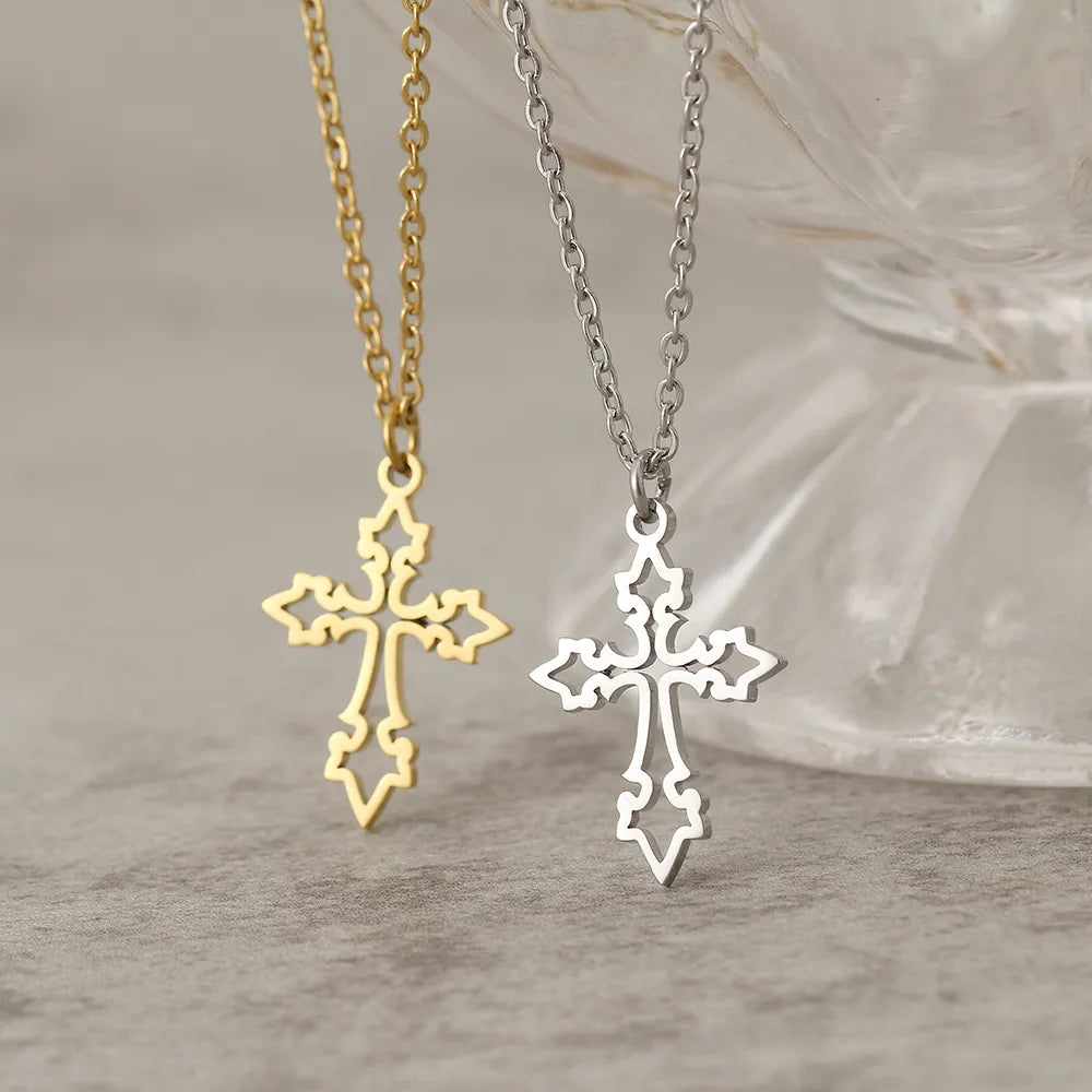 Sophisticated Cross Necklace